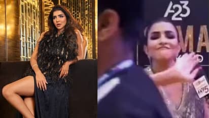 నీ యమ్మా అంటూ... సైమా ఈవెంట్లో వ్యక్తిని కొట్టిన మంచు లక్ష్మి, వీడియో వైరల్!