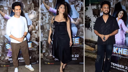 Sukhee Screening: Kartik Aaryan, Nushrratt Bharuccha, and Elvish Yadav elevate style game at the event