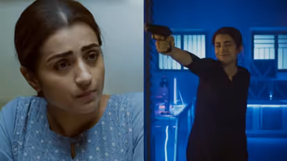 പ്രതികാരം തീര്ക്കാൻ തൃഷ, നയൻതാരയ്ക്ക് പിന്നാലെ തോക്കെടുത്ത് നടി, അരുണ് വസീഗരന്റെ 'ദ റോഡ്' ട്രെയിലര്