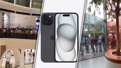 Apple iPhone 15 series sale begins: Long queues outside Mumbai, Delhi, Dubai stores - WATCH