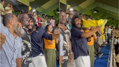 ബെംഗളൂരുവിനെ പപ്പടംപോലെ പൊടിച്ച് ബ്ലാസ്റ്റേഴ്‌സ്; പക്കാ ലോക്കല്‍ ആരാധകനായി പെപ്പെ, കൂടെ ഐ എം വിജയനും