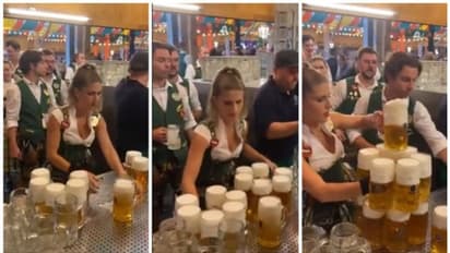 ഇതിപ്പോ രണ്ട് കൈ തന്നെയാണോ..! കണ്ണെടുക്കാതെ നോക്കിയില്ലേൽ നമുക്ക് എണ്ണം തെറ്റും, ഞെട്ടിച്ച് 'സൂപ്പർ വുമൺ' !