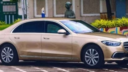 കോടികളുടെ ബുള്ളറ്റ് പ്രൂഫ് കാറുമായി അംബാനിയുടെ വാഹനവ്യൂഹം, 'സ്വർണ്ണ' മെഴ്‌സിഡസ് സെഡാൻ നോക്കൂ!