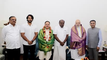 HD Kumaraswamy's party JD(S) joins BJP-led NDA alliance