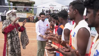 விளையாட்டை வளர்க்கும் வித்தையை சத்குருவிடம் கற்றுக் கொள்ளலாம் - புகழாரம் சூட்டிய அமைச்சர் அனுராக் தாகூர்!