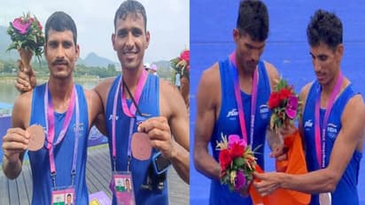 Hangzhu 2023 Rowing: படகுப் போட்டியில் இந்தியாவிற்கு 2 வெள்ளி, 2 வெண்கலம்: பதக்க பட்டியலில் 2ஆவது இடம்!