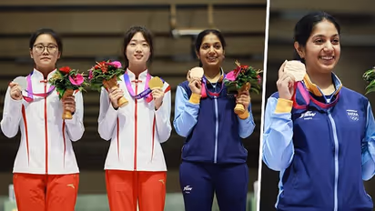 Asian Games 2023: Indian women's 10m air rifle team wins silver; Ramita Jindal bags bronze