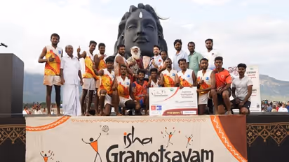 Isha Gramotsavam: Union sports minister Anurag Thakur applauds its role in breaking caste barriers