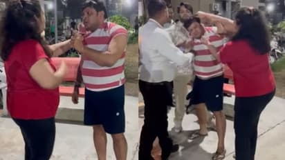 நாயை காணவில்லை: போஸ்டரை கிழித்தவருக்கு பளார் பெண்!