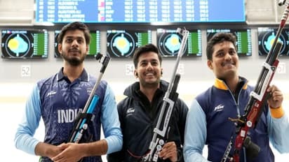 Asian Games 2023: ஆசிய விளையாட்டு போட்டிகள் 2023: ஆண்களுக்கான 10 மீ ஏர் ரைபிள் பிரிவில் இந்தியாவிற்கு தங்கம்!