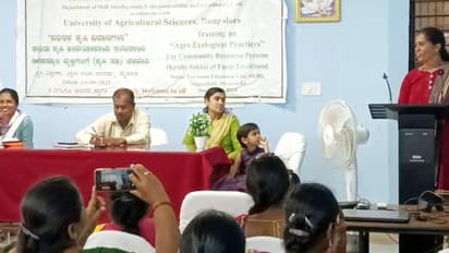  ಕೃಷಿ ಸಖಿಯರು ಉದ್ಯೋಗ ಖಾತ್ರಿ ಯೋಜನೆಯ ಕಾಮಗಾರಿಗಳು ಬಗ್ಗೆ ರೈತರಿಗೆ ಮಾಹಿತಿ ಒದಗಿಸಿ