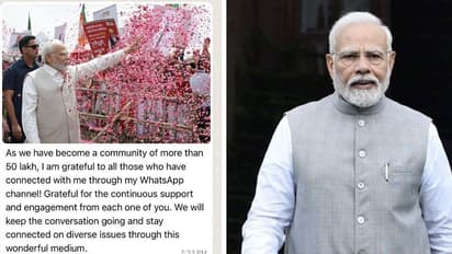 வாட்ஸ்அப் சேனலில் அதிக பின்தொடர்பவர்களை கொண்ட உலக தலைவர் ஆனார் பிரதமர் மோடி !!