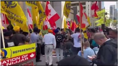 കാനഡയിലെ ഇന്ത്യൻ എംബസികൾക്ക് മുന്നിൽ ഖാലിസ്ഥാൻവാദി സംഘടനകളുടെ പ്രതിഷേധം