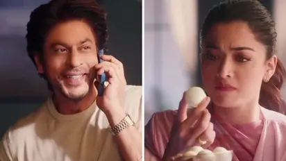 Rashmika Mandanna, Shah Rukh team up for advertisement; fans can't keep calm for their collaboration on screen