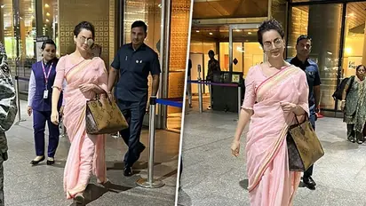 Kangana Ranaut papped at Mumbai airport; speaks about her playful hide-and-seek game with paparazzi