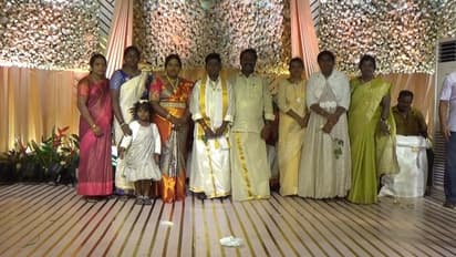 தாய்மாமன் வரிசை எடுக்க, உறவினர்கள் புடை சூழ  ஆண் மகனுக்கு சடங்கு செய்த பெற்றோர் - வியந்து பார்த்த மக்கள்