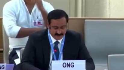 தமிழினப் படுகொலை: இலங்கையை தண்டிக்க வேண்டும் - ஐ.நா.வில் அன்புமணி பேச்சு!