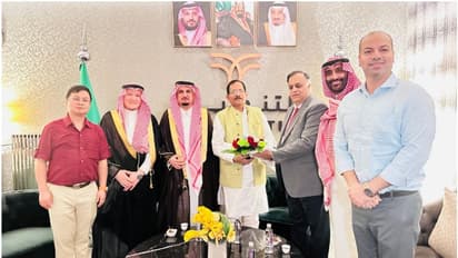  ഇന്ത്യൻ ടൂറിസം മന്ത്രി ശ്രീപാദ് നായിക് റിയാദിലെത്തി