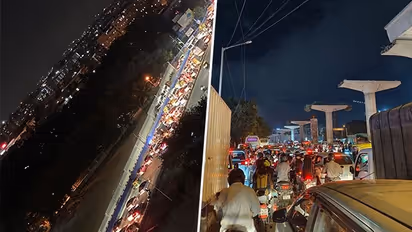 Bengaluru hit by massive traffic jam ahead of long weekend; Check out photos, videos