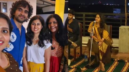 அசோக் செல்வன் திருமணத்தில் பாட்டுக் கச்சேரி நடத்திய சூர்யாவின் தங்கை பிருந்தா... வேறலெவல்ல பாடுறாங்களே!