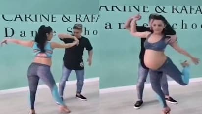 ಅಯ್ಯೋ ದೇವ್ರೆ... ಬುಗುರಿಯಂತೆ ತಿರುಗುವ ತುಂಬು ಗರ್ಭಿಣಿ: ವಿಡಿಯೋ ಸಖತ್ ವೈರಲ್