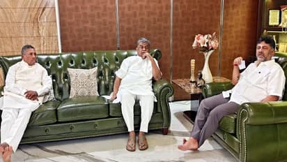 ಸಿಎಂ ಸಿದ್ದು ವಿರುದ್ಧ ಅಸಮಾಧಾನ: ‘ಅತೃಪ್ತ’ ಹರಿಪ್ರಸಾದ್‌ ಜೊತೆ ಡಿಕೆಶಿ ಚರ್ಚೆ 