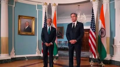 ಭಾರತ, ಕೆನಡಾ ಬಿಕ್ಕಟು ನಡುವೆಯೇ ಅಮೆರಿಕಾ ವಿದೇಶಾಂಗ ಸಚಿವರ ಭೇಟಿ ಮಾಡಿದ ಜೈಶಂಕರ್