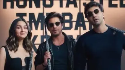 Shah Rukh Khan, Ranbir Kapoor, Alia Bhatt all together for new Jawan-inspired ad; here's how netizens reacted