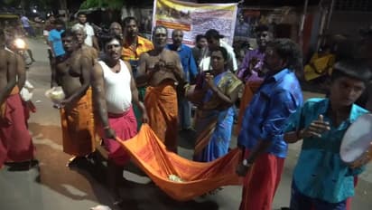 நான் கடவுள் சினிமா பாணியில் கிரிவலப் பாதையில் பிச்சை எடுக்கவைக்கப்பட்ட சிறுவர்கள்; அதிகாரிகள் அதிரடி