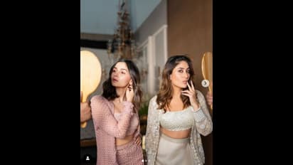 ತೆರೆ ಹಂಚಿಕೊಂಡ  ಆಲಿಯಾ, ಕರೀನಾ ; ಅತ್ತಿಗೆ ನಾದಿನಿ ಬೆಂಕಿ ಎಂದ ಫ್ಯಾನ್ಸ್!