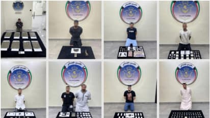 കര്‍ശന പരിശോധന; 10 കിലോ ലഹരിമരുന്നുമായി 19 പേര്‍ കുവൈത്തില്‍ അറസ്റ്റില്‍