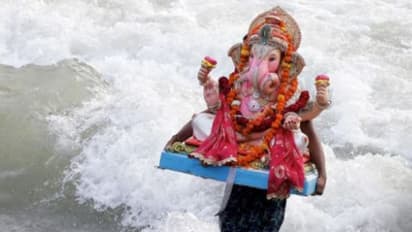 ഗണേശ വിഗ്രഹം നിമജ്ജനം ചെയ്യുന്നതിനിടെ വെള്ളക്കെട്ടിൽ മുങ്ങി, സഹോദരങ്ങളടക്കം 3 പേർക്ക് ദാരുണാന്ത്യം