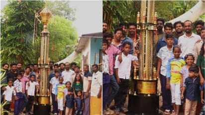  പ്രിയ കൂട്ടുകാരൻ വിടപറഞ്ഞു; കെടാത്ത ഓർമക്കായി 12 അടി ഉയരമുള്ള ട്രോഫിയുമായി ടീം നേതാജി ക്ലബ്