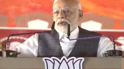 కాంగ్రెస్ తెచ్చిన ప్రతి స్కీంలో స్కాం ఉన్నది.. వాళ్లు ఆవు పేడనూ వదల్లేదు: ప్రధాని మోడీ