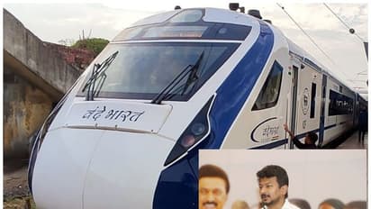 வந்தே பாரத் ரயிலுக்காக சாமானிய மக்கள் பயன்படுத்தும் விரைவு ரயில்களின் வேகத்தை குறைப்பதா? உதயநிதி கேள்வி