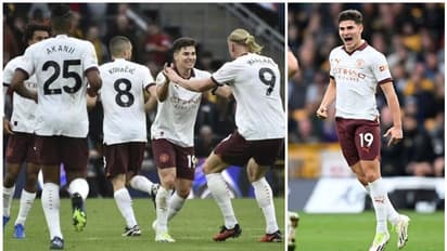 അല്വാരസിന് ഫ്രീകിക്കും വശമുണ്ട്! പക്ഷേ, സിറ്റി തോറ്റു; വോള്വ്സിനെതിരെ തകര്പ്പന് ഗോള് നേടി അല്വാരസ്