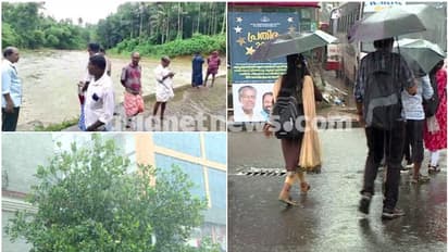 തലസ്ഥാനത്ത് കനത്ത മഴ, കാലാവസ്ഥാ വിഭാഗം മുന്നറിയിപ്പ്; പാലത്തിലൂടെ സ്കൂട്ടറിൽ പോയ ആളെ പുഴയിൽ കാണാതായി