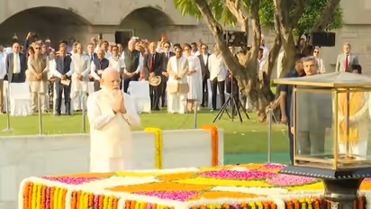 'Mahatma Gandhi's impact is global...' President, PM Modi lead nation in paying tributes to Father of Nation