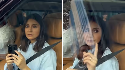 Anushka Sharma's viral video : Pregnacy speculation grows as she gestures Papparazi to avoid taking pictures