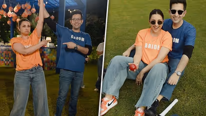 Parineeti Chopra; Raghav Chadha shares amusing glimpses from their pre wedding ceremony; WATCH