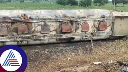 ಅಡ್ಡ ಬಂದ ಹಂದಿ ರಕ್ಷಿಸಲು ಹೋಗಿ 40 ಸಾವಿರ ಲೀ ಡೀಸೆಲ್ ತುಂಬಿದ್ದ ಟ್ಯಾಂಕರ್ ಸ್ಫೋಟ