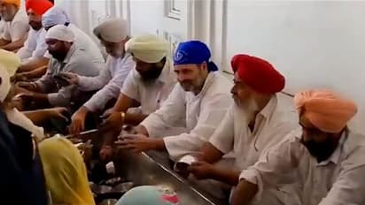 മൂന്നാം ദിവസവും സുവർണ ക്ഷേത്രത്തിൽ തങ്ങി സേവനം ചെയ്ത് രാഹുൽ, ഒപ്പം കെസി വേണുഗോപാൽ മാത്രം