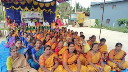 Tumakur : ಸಿರಿಧಾನ್ಯ ಬಳಕೆ ಬಗ್ಗೆ ಗ್ರಾಮೀಣ ಭಾಗದಲ್ಲಿ ಮಾಹಿತಿ