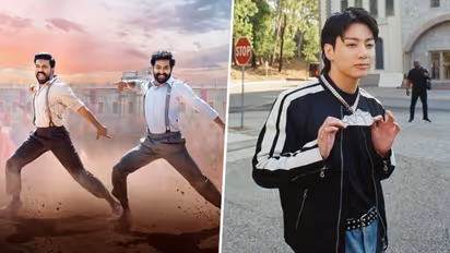 BTS: Jungkook sings 'Naatu Naatu', oscar winning song of SS Rajamouli's RRR [WATCH]