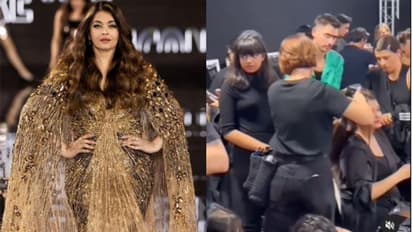 അമ്മയെ ഒരുക്കാന്‍ ആരാധ്യയും; പാരീസ് ഫാഷന്‍ വീക്കില്‍ തിളങ്ങി ഐശ്വര്യ റായ് ബച്ചൻ; വീഡിയോ 