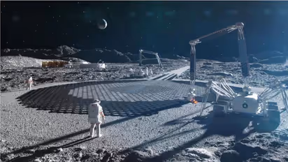 NASA aims to build houses for humans on the moon by 2040 with 3D printing and lunar resources