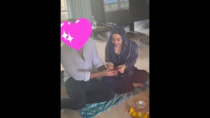  ಹೋಮ ಕುಂಡದ ಮಂದೆ  ಮಿಸ್ಟರಿ ಮ್ಯಾನ್‌ ಜೊತೆ ಉರ್ಫಿ: ಹಿಂದೂ ಹುಡುಗನ ಜೊತೆ ನಟಿಯ ರೋಕಾ?