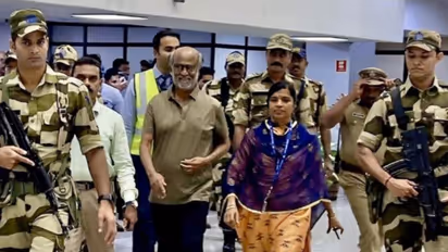 Superstar Rajinikanth arrives in Thiruvananthapuram for 'Thalaivar 170' shooting