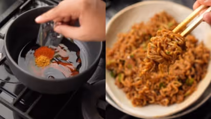 ഇതാണ് ചില്ലി ഗാര്ലിക് മാഗി; കിടിലൻ എന്ന് വീഡിയോ പരീക്ഷിച്ചവര്