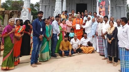 ದೇಗುಲಗಳ ನಿರ್ಮಾಣದಿಂದ ನೆಮ್ಮದಿ ಸಾಧ್ಯ: ಶೀನಪ್ಪ